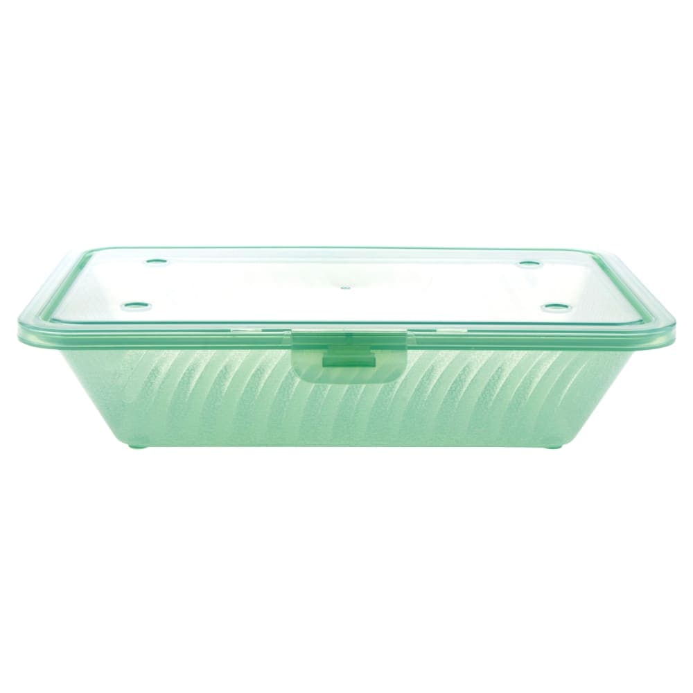 GET 4 3/4" Square To Go Food Containers, Polypropylene, Jade (EC-18-JA)