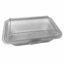GET Rectangular To Go Food Container - 8" x 5 1/2", Polypropylene, Clear (EC-19-CL) thumbnail 4