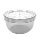 GET 14 oz Side Dish/Soup Container w/ Lid - Polypropylene, Clear (EC-23-1-CL) thumbnail 2