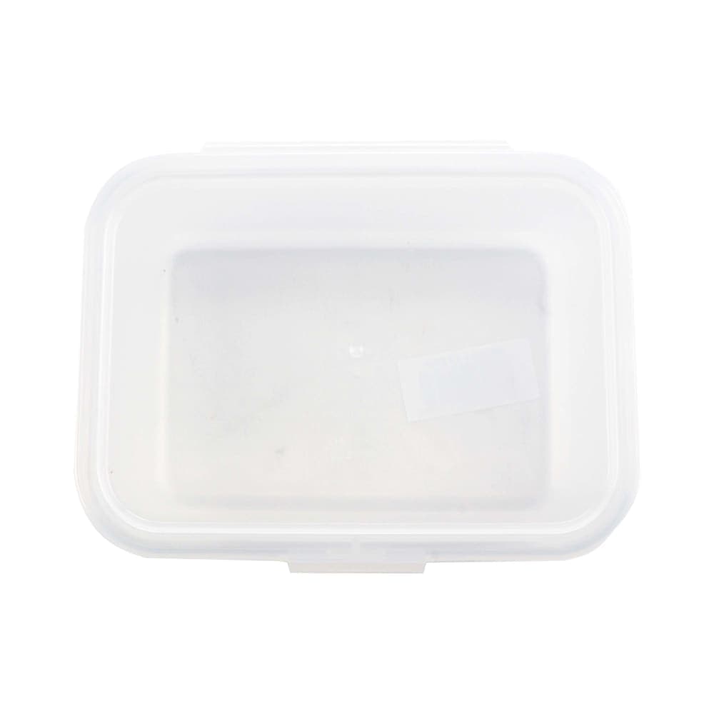 GET 16 9/10 oz Rectangular To Go Food Container, Polypropylene, Clear (EC-28-1-CL)
