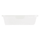 GET 16 9/10 oz Rectangular To Go Food Container, Polypropylene, Clear (EC-28-1-CL) thumbnail 2
