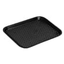 GET Plastic Fast Food Tray - 14"L x 10 3/4"W, Black (FT-14-BK) thumbnail 2