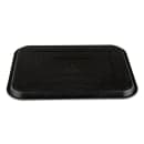 GET Plastic Fast Food Tray - 16 1/4"L x 12"W, Black (FT-16-BK) thumbnail 6