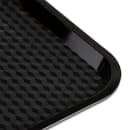 GET Plastic Fast Food Tray - 16 1/4"L x 12"W, Black (FT-16-BK) thumbnail 7