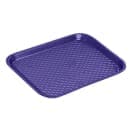 GET Plastic Fast Food Tray - 16 1/4"L x 12"W, Cobalt (FT-16-CB) thumbnail 2