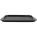 GET Plastic Fast Food Tray - 17 1/2"L x 14"W, Black (FT-18-BK) thumbnail 3