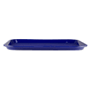 GET Plastic Fast Food Tray - 17 1/2"L x 14"W, Cobalt Blue (FT-18-CB) thumbnail 2