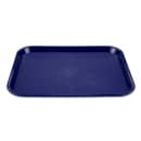 GET Plastic Fast Food Tray - 17 1/2"L x 14"W, Cobalt Blue (FT-18-CB) thumbnail 3