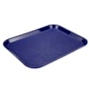 GET Plastic Fast Food Tray - 17 1/2"L x 14"W, Cobalt Blue (FT-18-CB) thumbnail 4