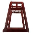 GET 29" Wood High Chair w/ Waist Strap, Mahogany (HC-100-MOD-M) thumbnail 6