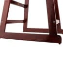 GET 29" Wood High Chair w/ Waist Strap, Mahogany (HC-100-MOD-M) thumbnail 8