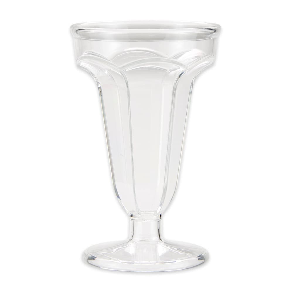 GET 5 oz Footed Sundae Dish - Plastic, Clear (ICM-24-CL)