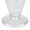 GET 6 oz Footed Ice Cream Cup - Plastic, Clear (ICM-25-CL) thumbnail 4