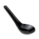 GET Won-Ton Soup Spoon, Melamine, Black (M-6030-BK) thumbnail 2