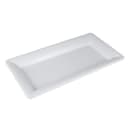 GET Rectangular Display Tray, 10 1/4" x 19", Melamine, White (ML-109-W) thumbnail 3