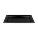 GET Rectangular Display Tray, 12" x 21", Melamine, Black (ML-110-BK) thumbnail 6
