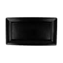 GET Rectangular Display Tray, 12" x 21", Melamine, Black (ML-110-BK) thumbnail 7