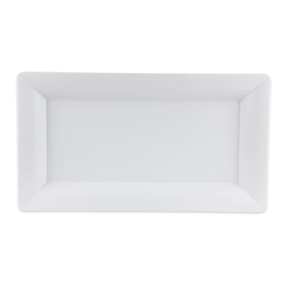 GET Rectangular Display Tray, 12" x 21", Melamine, White (ML-110-W)