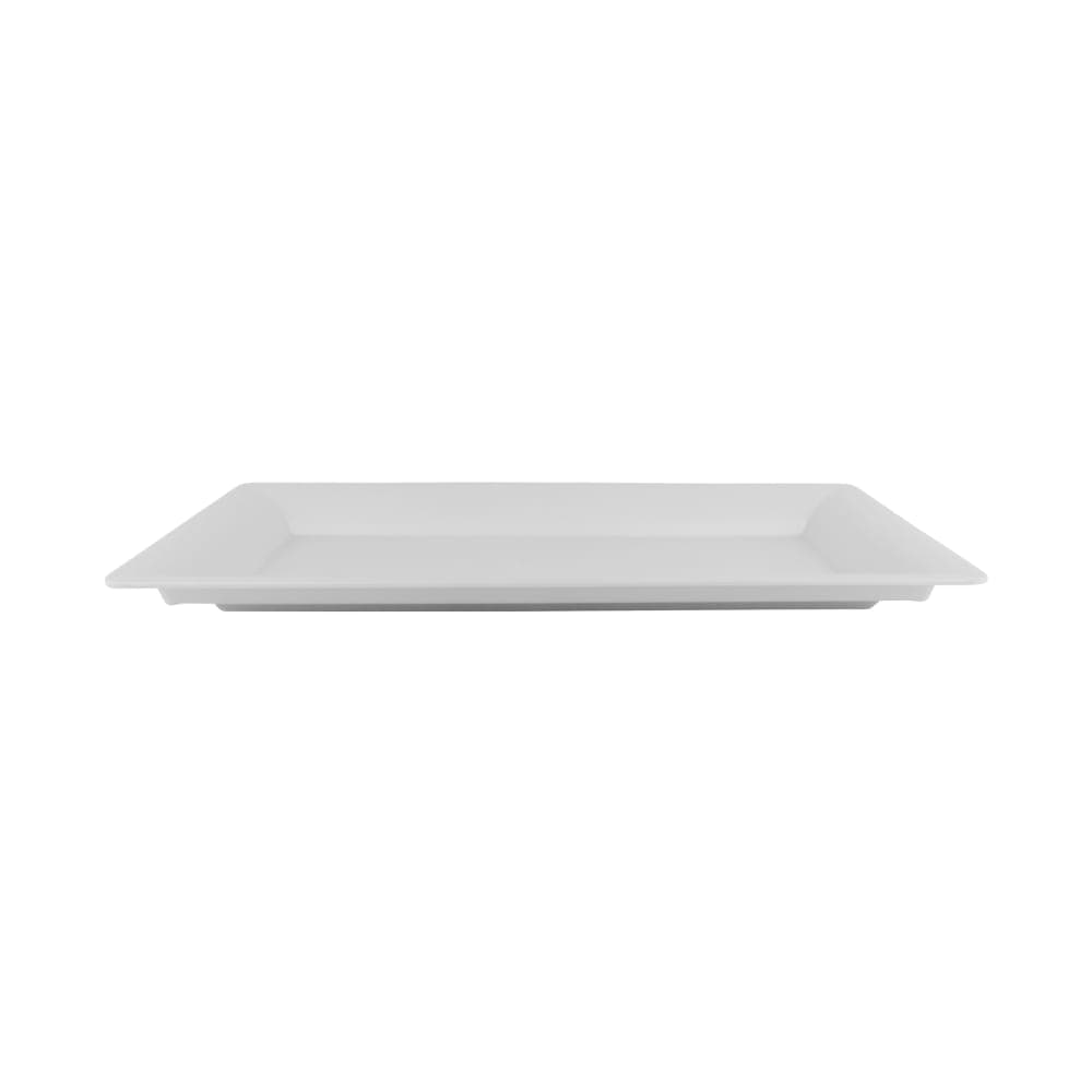 GET Rectangular Display Tray, 13" x 21 1/4", Melamine, White (ML-111-W)