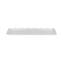 GET Rectangular Display Tray, 23" x 5 1/4", Melamine, White (ML-113-W) thumbnail 6