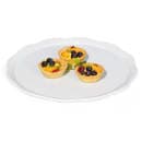 GET 11 1/2" Round Display Tray, Melamine, White (ML-114-W) thumbnail 5