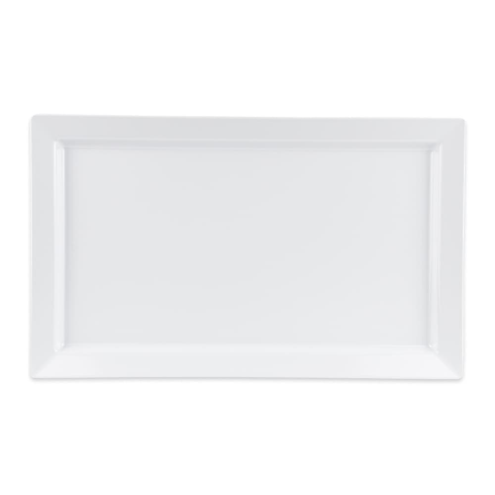 GET Rectangular Display Tray, 18" x 11", Melamine, White (ML-116-W)