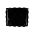 GET Rectangular Display Tray, 14" x 11 1/2", Melamine, Black (ML-155-BK) thumbnail 3