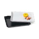 GET Rectangular Display Tray, 14" x 11 1/2", Melamine, Black (ML-155-BK) thumbnail 5