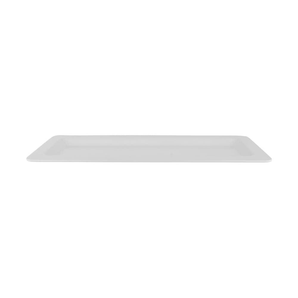 GET Rectangular Display Tray, 21 1/2" x 8 1/4", Melamine, White (ML-226-W)