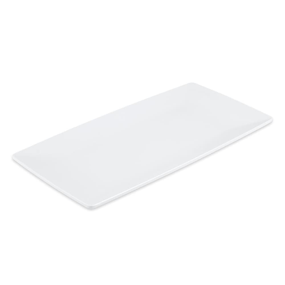GET Rectangular Display Tray, 15" x 7 1/2", Melamine, White (ML-287-W)