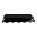 GET Rectangular Display Tray, 17 1/2" x 6 3/4", Melamine, Black (ML-87-BK) thumbnail 4
