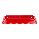 GET Rectangular Display Tray, 17 1/2" x 6 3/4", Melamine, Red (ML-87-RSP) thumbnail 4