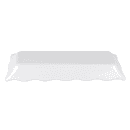 GET Rectangular Display Tray, 17 1/2" x 6 3/4", Melamine, White (ML-87-W) thumbnail 4