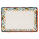 GET Rectangular Display Tray, 13 3/4" x 9 1/2", Melamine, White (ML-88-BF) thumbnail 2