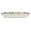 GET Rectangular Display Tray, 13 3/4" x 9 1/2", Melamine, White (ML-88-BF) thumbnail 3