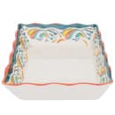 GET Rectangular Display Tray, 13 3/4" x 9 1/2", Melamine, White (ML-88-BF) thumbnail 4