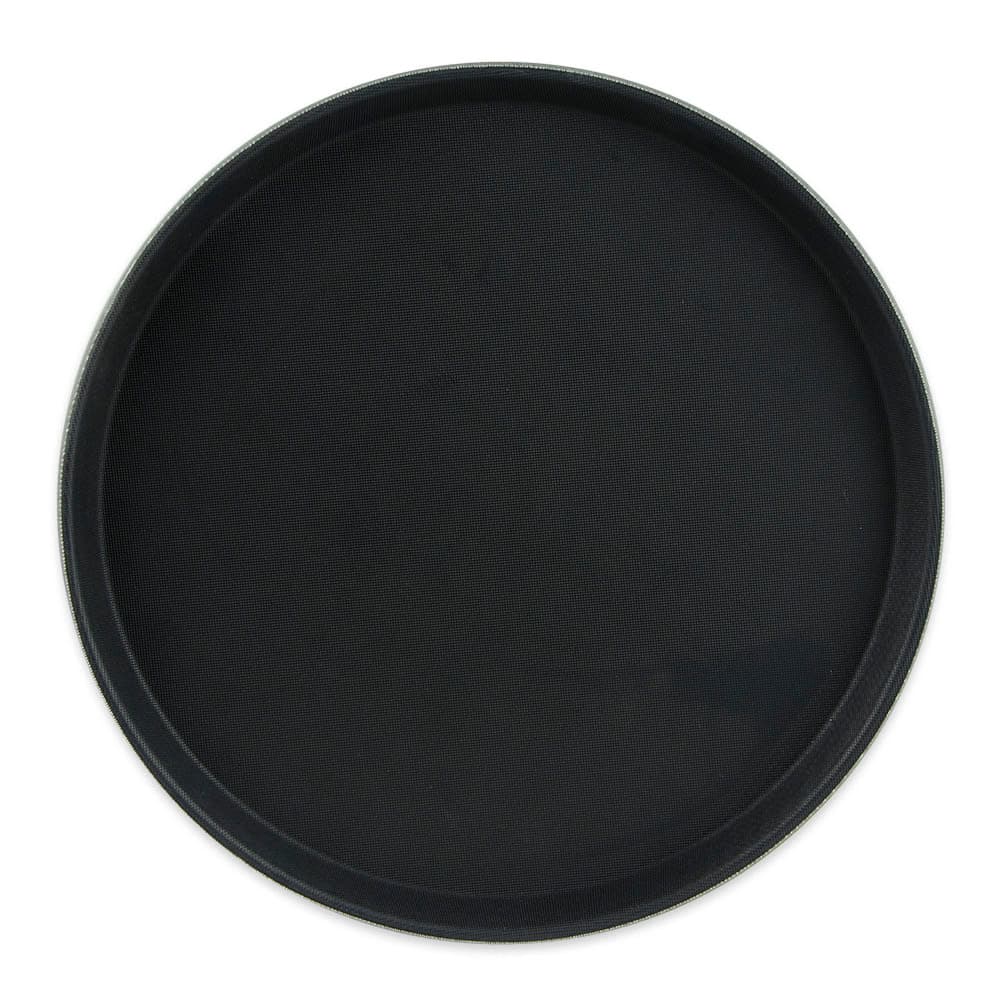 GET 14" Round Serving Tray, Melamine, Black (NS-1400-BK)