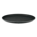 GET 14" Round Serving Tray, Melamine, Black (NS-1400-BK) thumbnail 3