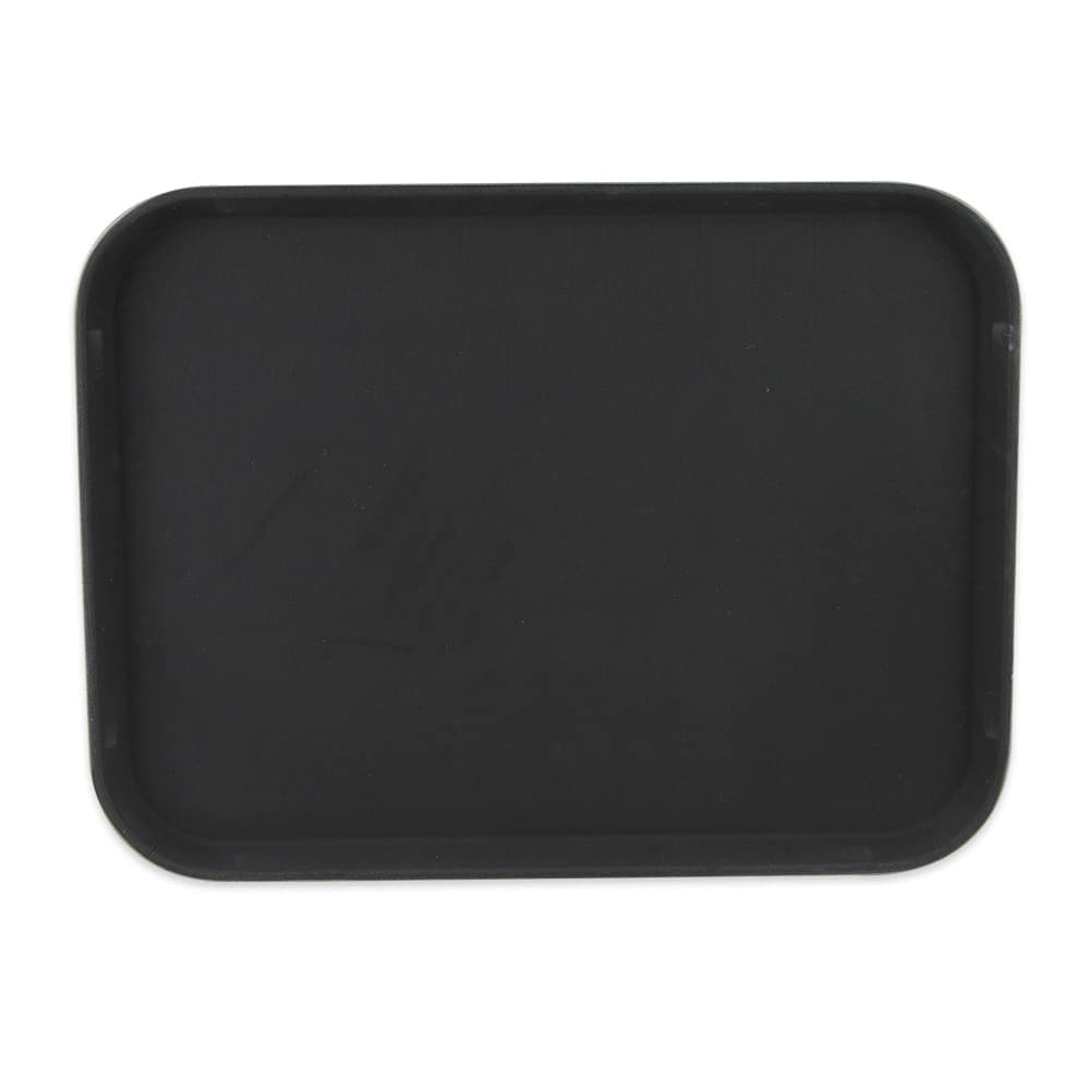 GET Rectangular Serving Tray, 15" x 20", Melamine, Black (NS-1520-BK)