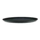 GET 16" Round Serving Tray, Melamine, Black (NS-1600-BK) thumbnail 2