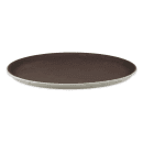 GET 16" Round Serving Tray, Melamine, Brown (NS-1600-BR) thumbnail 3