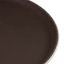GET 16" Round Serving Tray, Melamine, Brown (NS-1600-BR) thumbnail 5