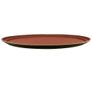 GET Oval Serving Tray, 25" x 20", Melamine, Brown (NS-2500-BR) thumbnail 3