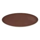 GET Oval Serving Tray, 31" x 25", Melamine, Brown (NS-3100-BR) thumbnail 2