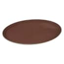 GET Oval Serving Tray, 31" x 25", Melamine, Brown (NS-3100-BR) thumbnail 3