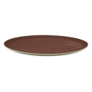GET Oval Serving Tray, 31" x 25", Melamine, Brown (NS-3100-BR) thumbnail 4
