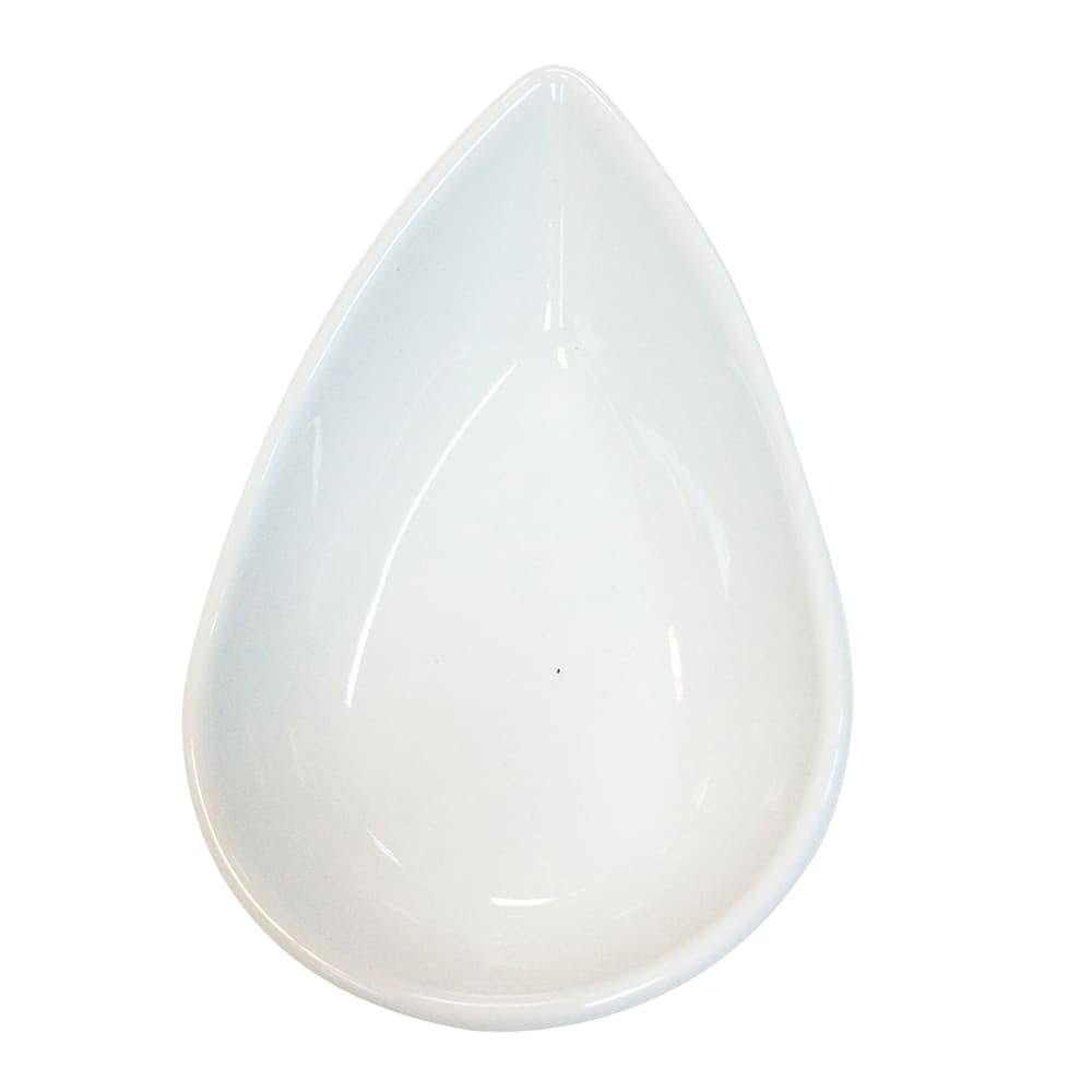 GET Teardrop Artisan Plate - Porcelain, Bright White (PA1101610224)