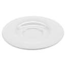 GET 6 1/2" Round Actualite Tea/Bouillon Saucer - Porcelain, Bright White (PA1101900324) thumbnail 5