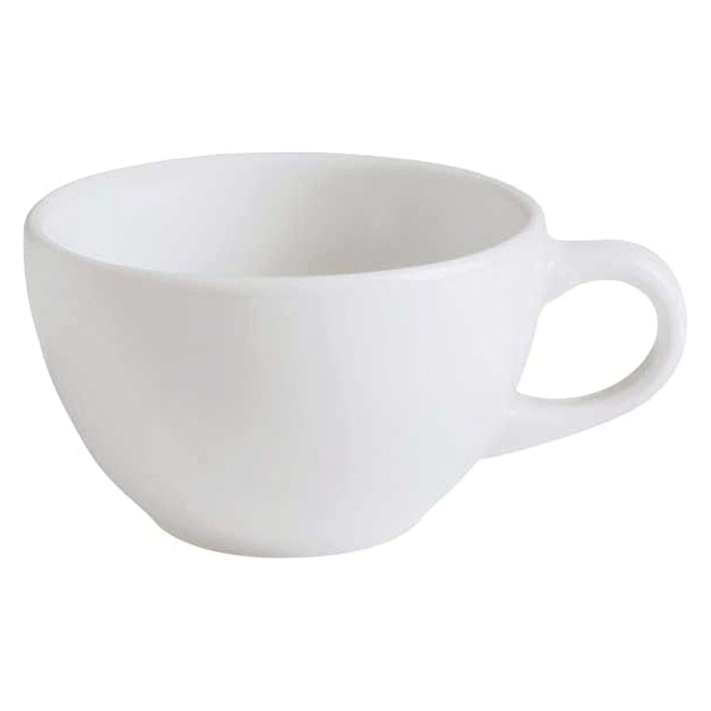 GET 8 4/5 oz Actualite Tea Cup - Porcelain, Bright White (PA1101904424)
