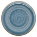 GET 7" Round Artisan Plate - Porcelain, Blue (PA1604711724) thumbnail 4